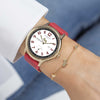 Radley London Digital Smartwatch Bordeaux Rubber Strap