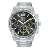 Lorus Sports Solar Chronograph Silver Stainless Steel Bracelet