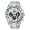 Lorus Sports Solar Chronograph Silver Stainless Steel Bracelet