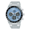 Lorus Sports Solar Chronograph Silver Stainless Steel Bracelet
