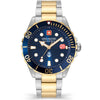 Swiss Military Hanowa Offshore Diver II Two Tone Stainless Steel Bracelet