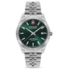 Swiss Military Hanowa Diligenter Automatic Silver Stainless Steel Bracelet
