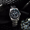 Seiko Prospex PADI Compact Solar Scuba Diver Silver Stainless Steel Bracelet