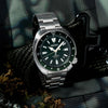 Seiko 5 Prospex 'Tortoise' Automatic Silver Stainless Steel Bracelet
