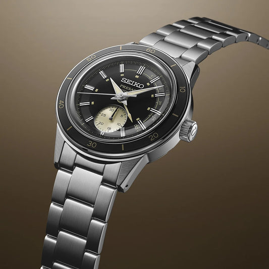 Seiko Presage Style 60s Automatic Silver Stainless Steel Bracelet