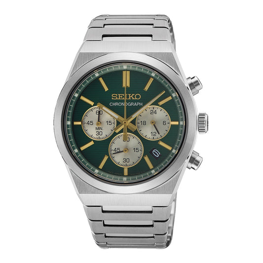 SEIKO Essential Time Ανδρικό , Χρονογράφος SSB461P1