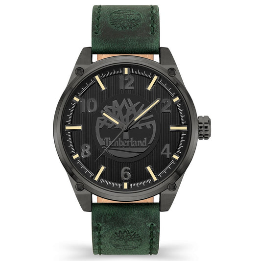 Timberland Caratunk Green Leather Strap
