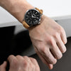 Timberlad Trumbull Brown Leather Strap