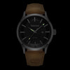 Timberlad Trumbull Brown Leather Strap
