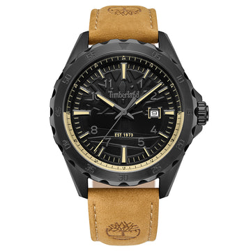 Timberland Day Pond Brown Leather Strap
