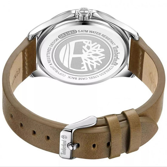 Timberland Worcester Brown Leather Strap