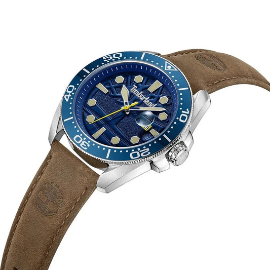 Timberland Carrigan Brown Leather Strap