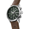 Ρολόι Ανδρικό Timberland Chronograph Ασημί με Πράσινο Καντράν TDWGC0109102