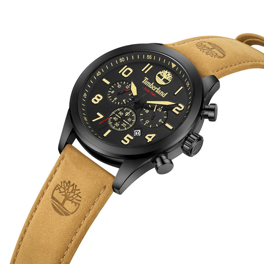 Timberland Ashmont Brown Leather Strap