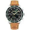 Timberland Parkman Multifunction Brown Leather Strap