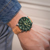 Timberland Parkman Multifunction Brown Leather Strap