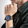 Timberland Kennebunk Dual Time Brown Leather Strap