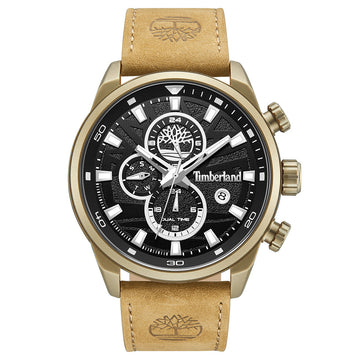 Timberland Henniker II Brown Leather Strap
