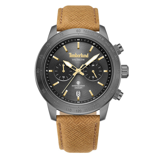 Timberland Raynham Brown Leather Strap