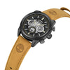 Timberland Handlock Multifunction Brown Leather Strap