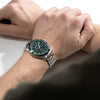 Timberland Parkman Dual Time Silver Stainless Steel Bracelet