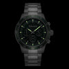 Timberland Parkman Dual Time Silver Stainless Steel Bracelet