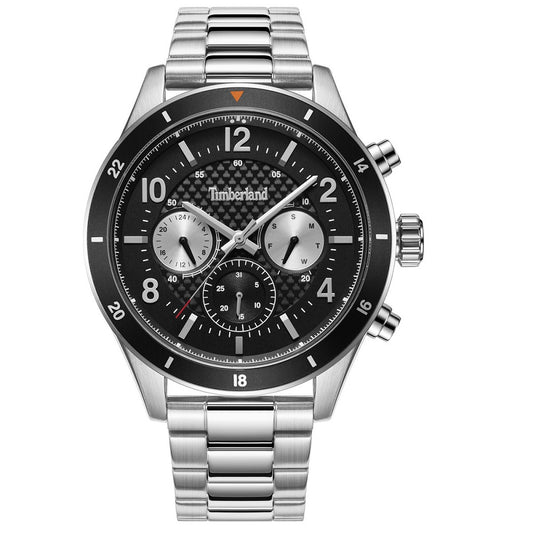 Timberland Hookset Multifunction Silver Stainless Steel Bracelet