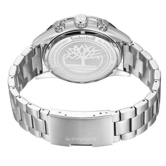 Timberland Hookset Multifunction Silver Stainless Steel Bracelet