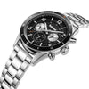 Timberland Hookset Multifunction Silver Stainless Steel Bracelet