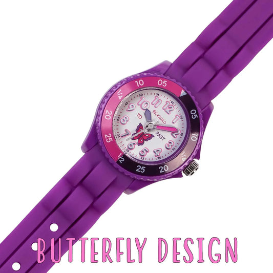 Tikkers Purple Rubber Strap