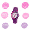 Tikkers Purple Rubber Strap