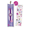 Tikkers Purple Rubber Strap