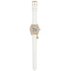 Tikkers Unicorn BoxSet Crystals White Leather Strap