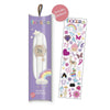 Tikkers Unicorn BoxSet Crystals White Leather Strap