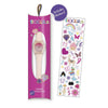 Tikkers BoxSet Crystals Pink Leather Strap