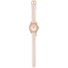 Tikkers Crystals White Leather Strap