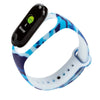 Tikkers Activity Trackers Blue Camo Rubber Strap