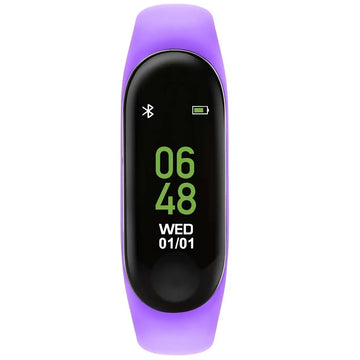 Tikkers Activity Trackers Purple Rubber Strap