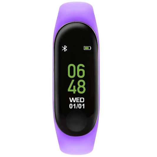 Tikkers Activity Trackers Purple Rubber Strap