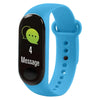Tikkers Activity Trackers Blue Rubber Strap