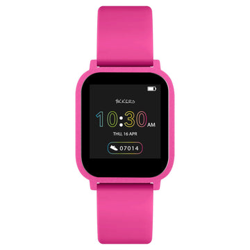 Tikkers Smartwatch Fuchsia Rubber Strap