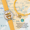 Tikkers Yellow Leather Strap