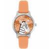 Tikkers Orange Leather Strap
