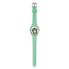 Tikkers Green Leather Strap