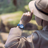 Tikkers Light Blue Leather Strap