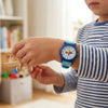 Q&Q Light Blue Rubber Strap