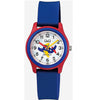 Q&Q Blue Rubber Strap
