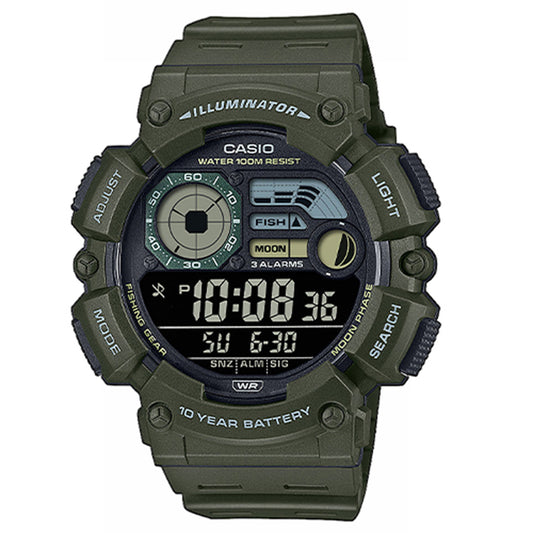 Casio Standard Khaki Rubber Strap