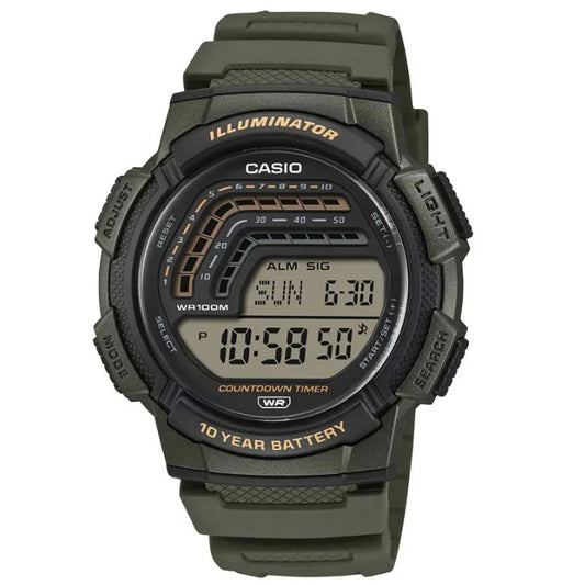 Ρολόι Ανδρικό Ψηφιακό Casio WS-1800-3AVEF