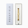 Rosefield Boxelle Champagne Gold Stainless Steel Bracelet